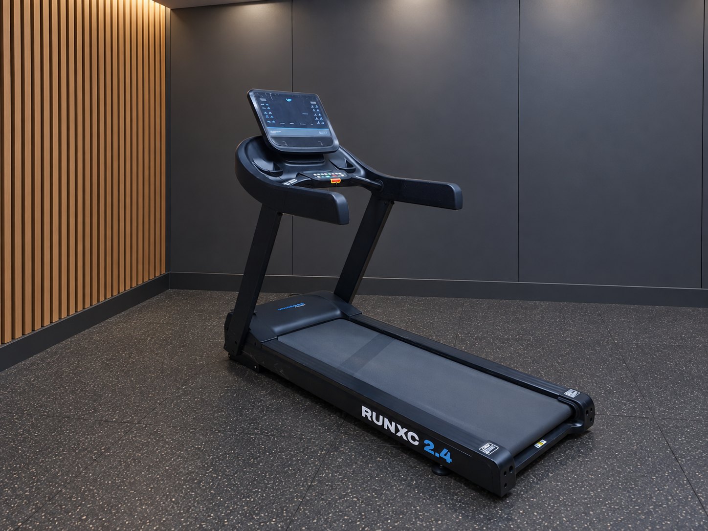 Vanguard Fitness RUNXC 2.4 Treadmill — Console Powers On, Safety Key & Power Lead Included