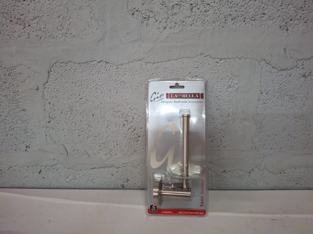 Gio La Giobella Spare Toilet Paper Holder 3525S — New, Sealed (Includes Mounting Kit)