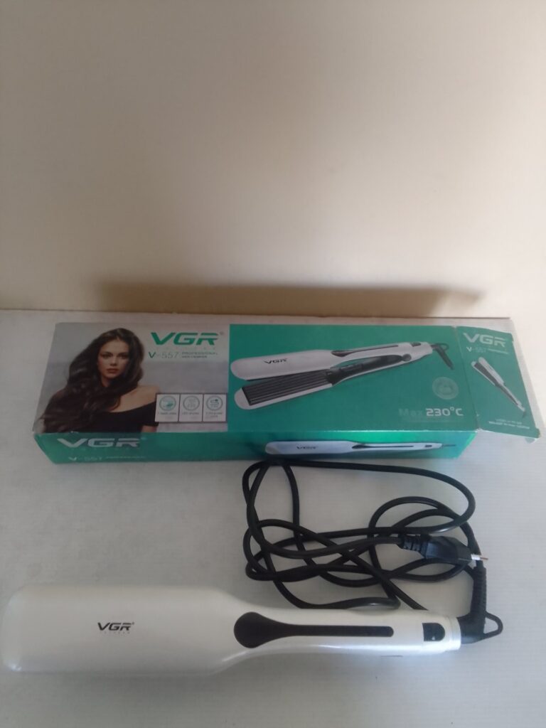 VGR V-557 Hair Crimper / Styling Iron with Box — Brand New, 100% working