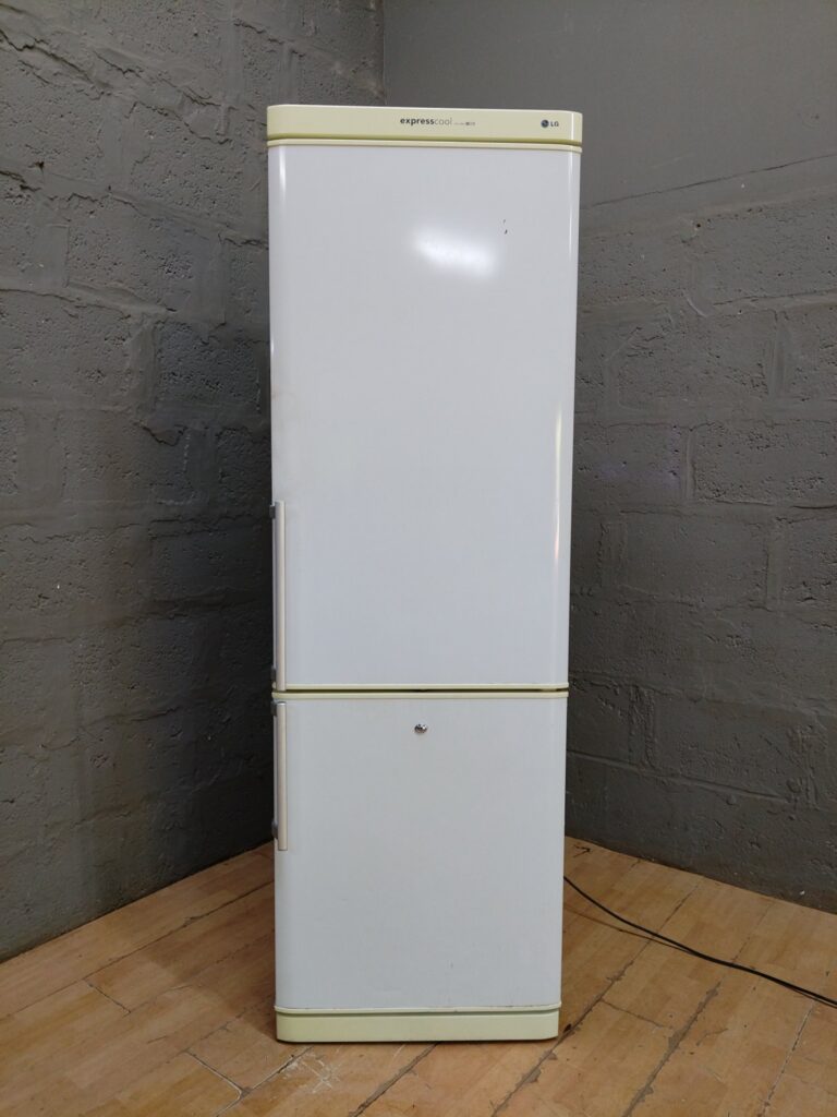 LG expresscool upright fridge-freezer (GR-3798V) — tall freestanding, shelves & freezer drawers