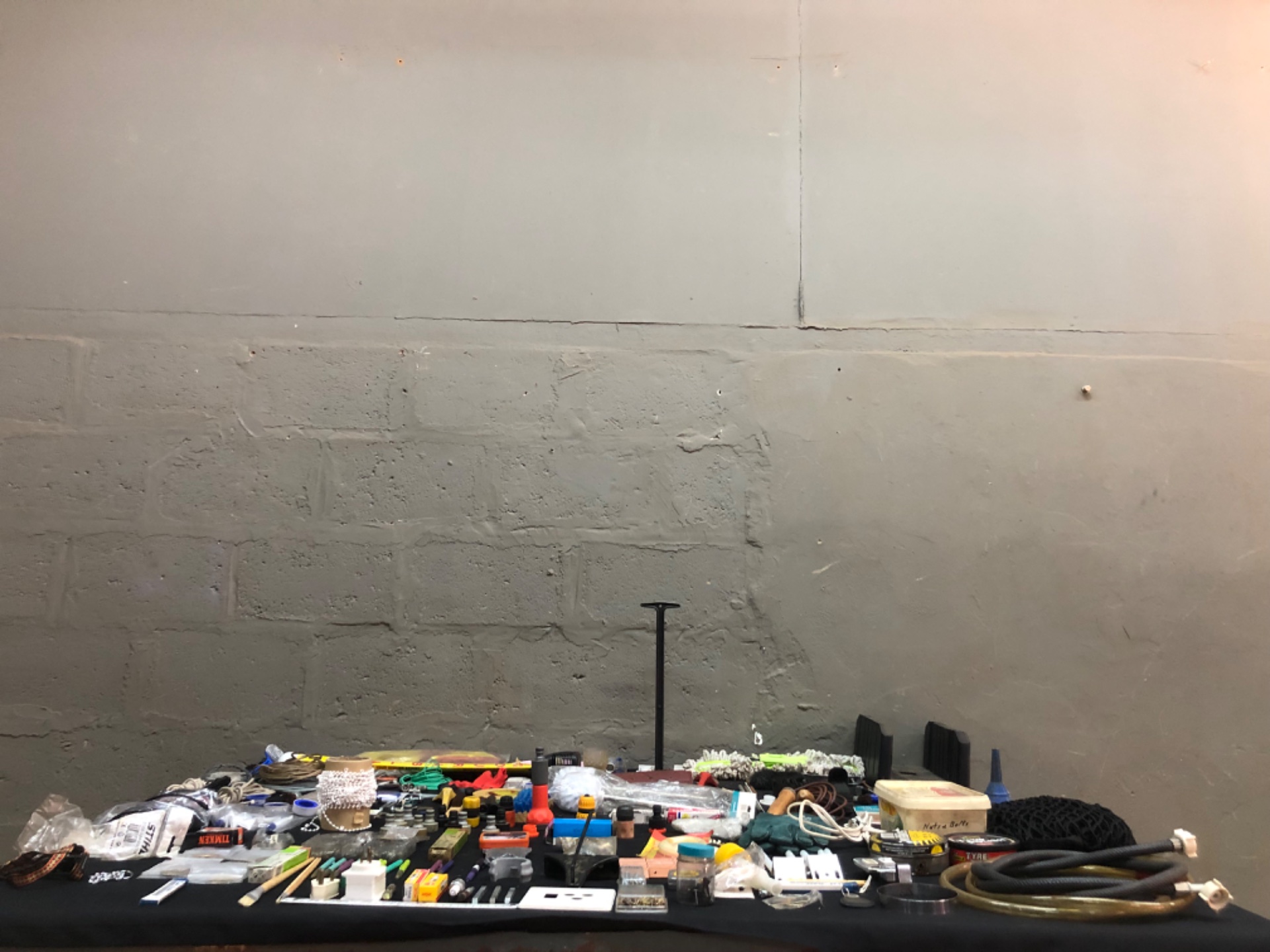 Mixed small hardware, DIY & household assortment — approx. 68 pieces (used & some new)